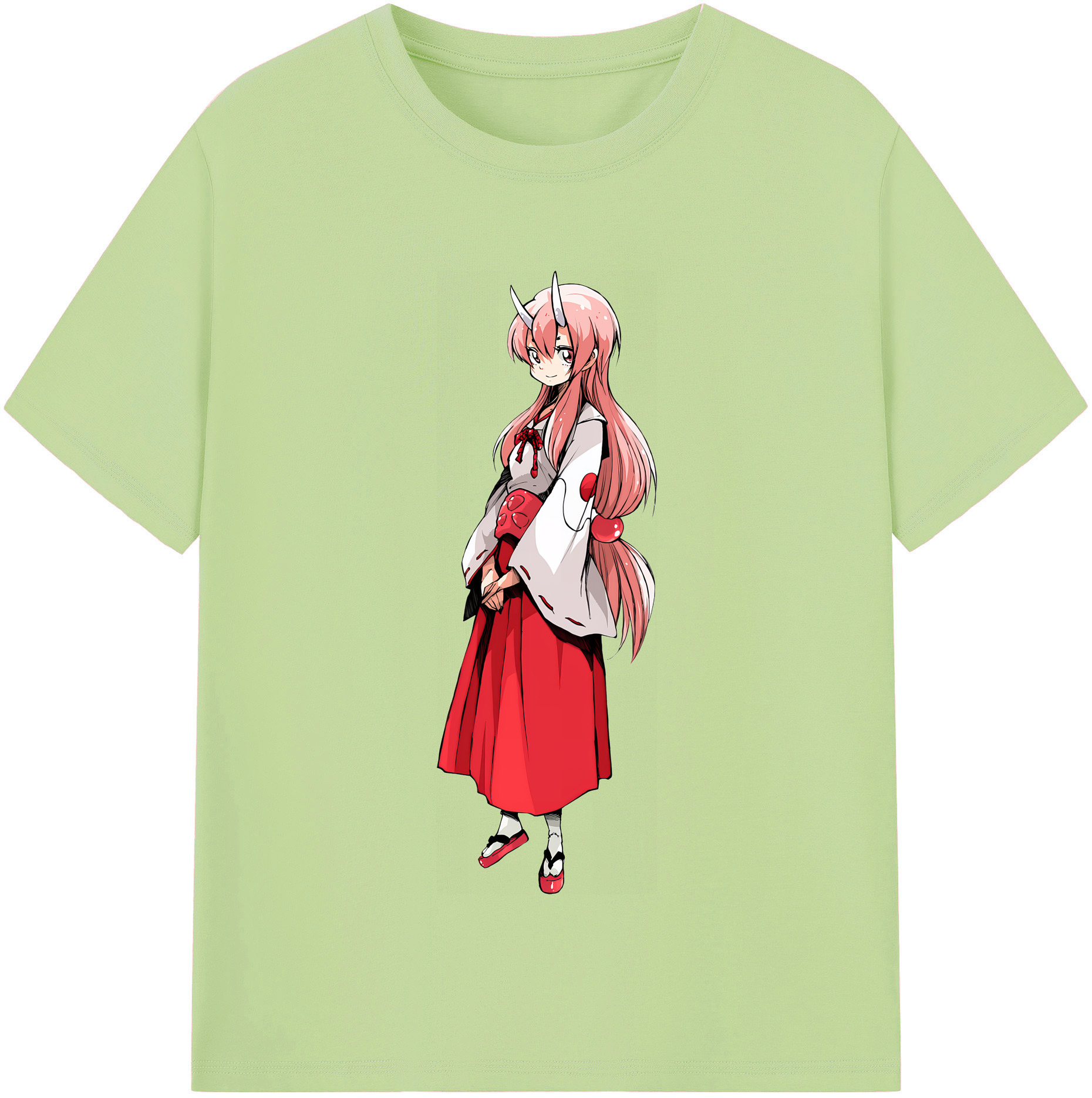 （画像用） 転スラ Regarding Reincarnated to Slime 綿100％半袖Tシャツ（フロントプリント）